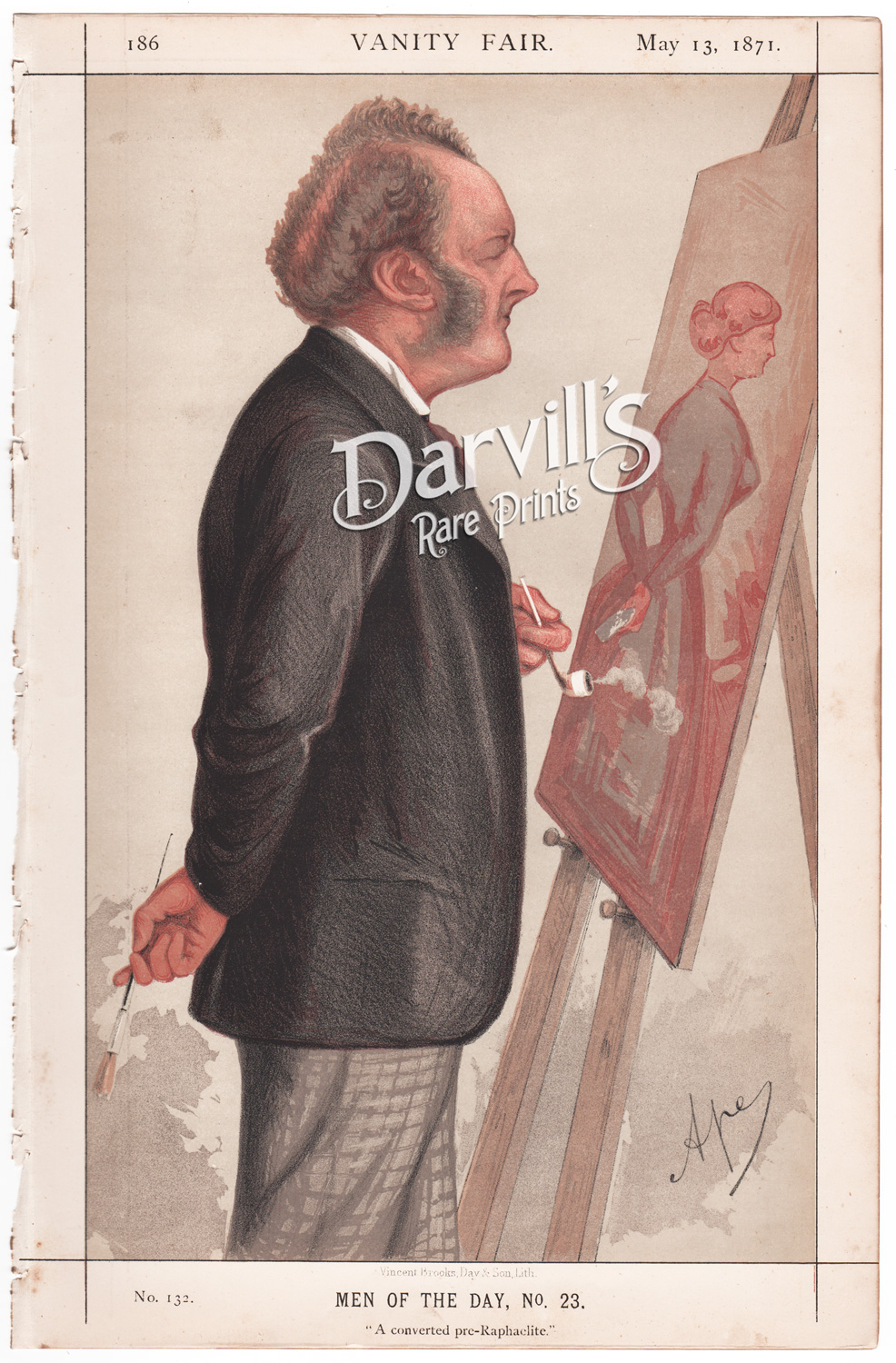 John Everett Millais May 13 1871 artist preraphaelite